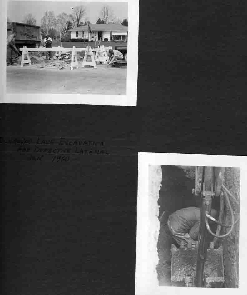 1960 Dunrovin lane lateral repair